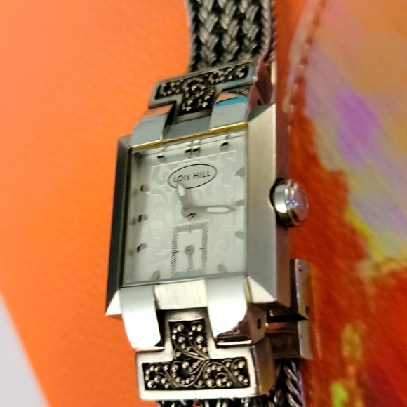 Lois Hill sterling silver watch main image 5